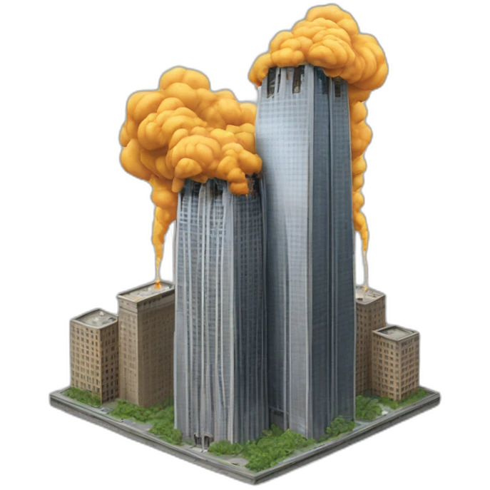 who-destroyed-the-twin-towers emoji