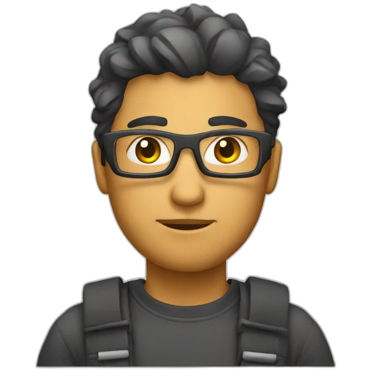 Developer coding emoji