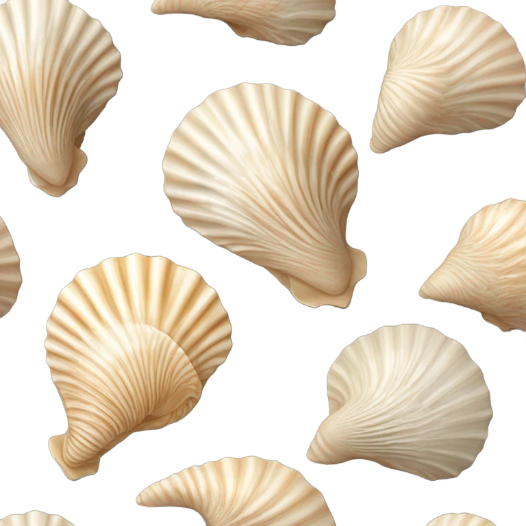 Sea shell emoji