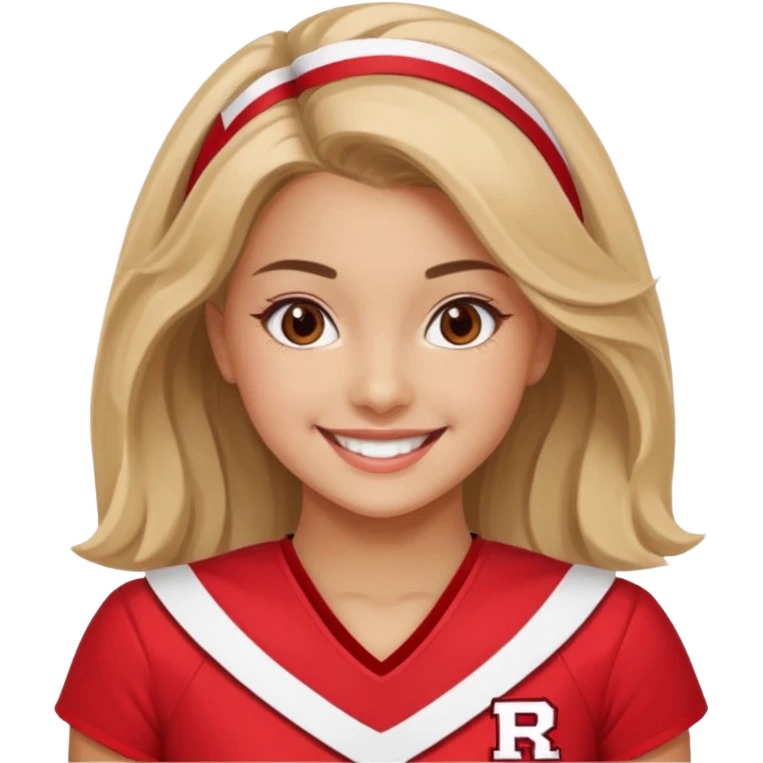 Rutgers Cheerleader emoji