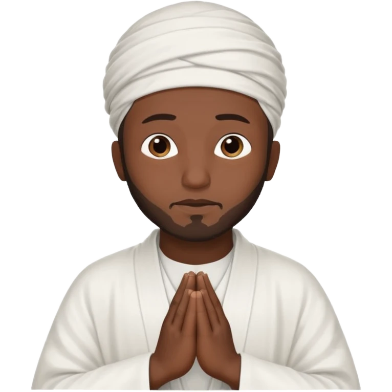 молящийся мусульманин emoji