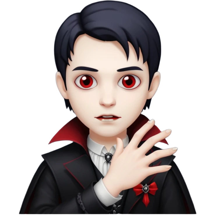Young vamp life hand emoji
