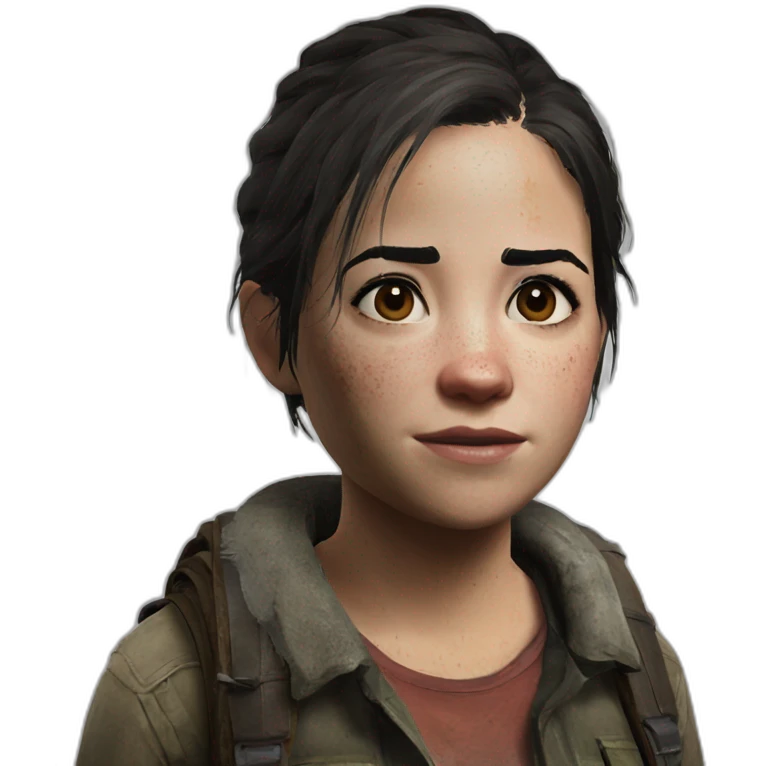 Ellie the last of us part II emoji