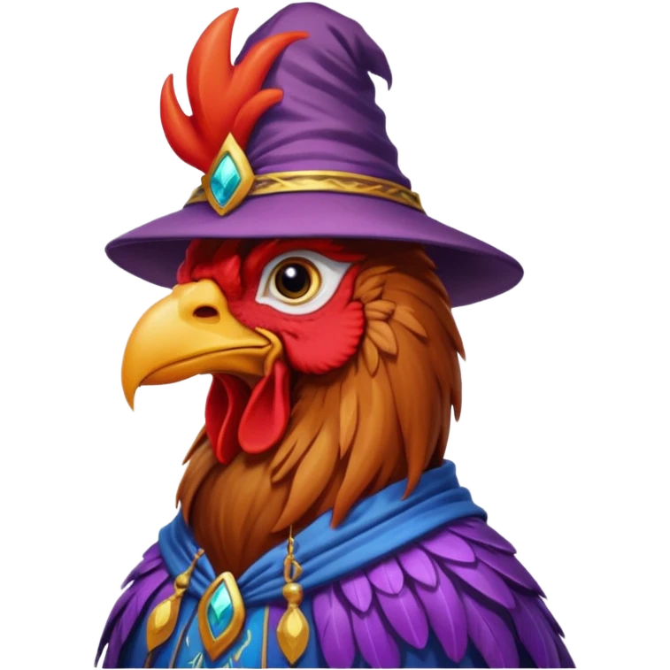 خروس جادوگر emoji