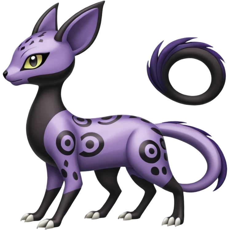 Meloetta-Liepard-Nargacuga-Noibat-Pokémon-Fakémon-fusion-hybrid-creature emoji