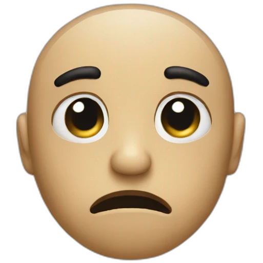 Triste emoji
