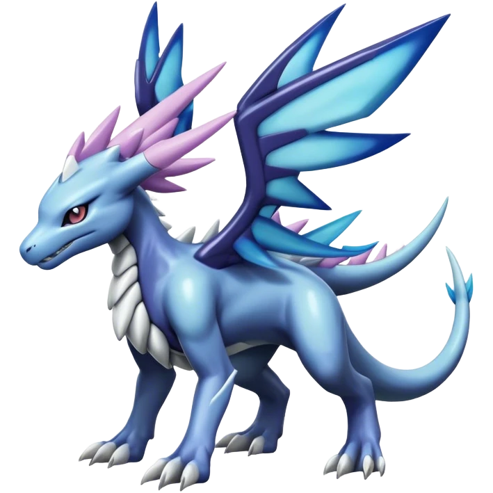  Cool Cute Edgy Shiny Godly Ethereal Digimon-Suicune-Dialga-Reptile full body emoji