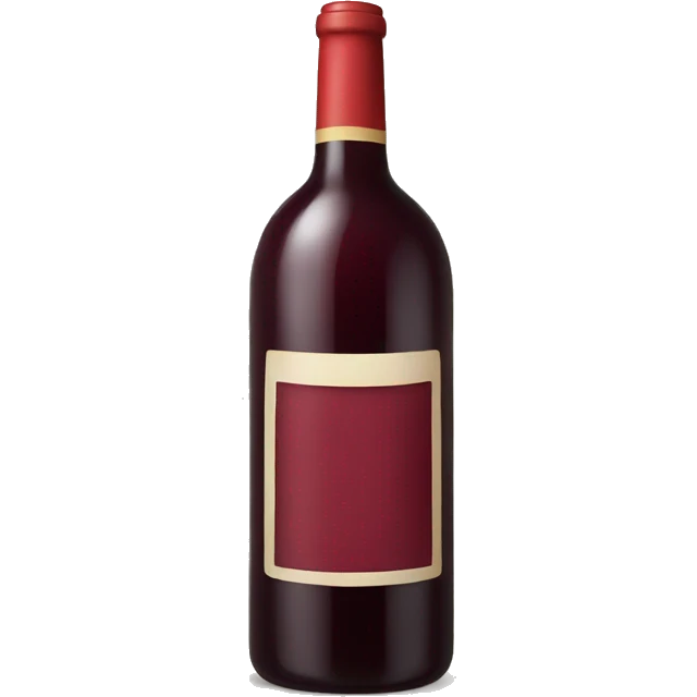 Red wine bag emoji