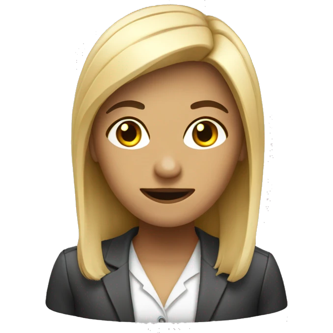 virtual assistant hispter emoji