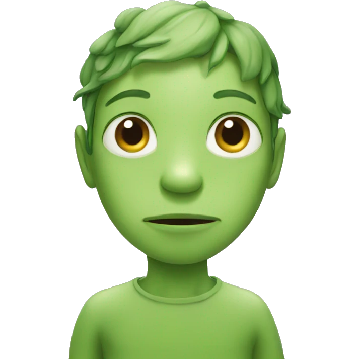 Frog person emoji