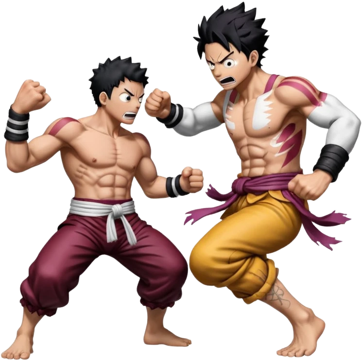 Katakuri vs luffy fight emoji