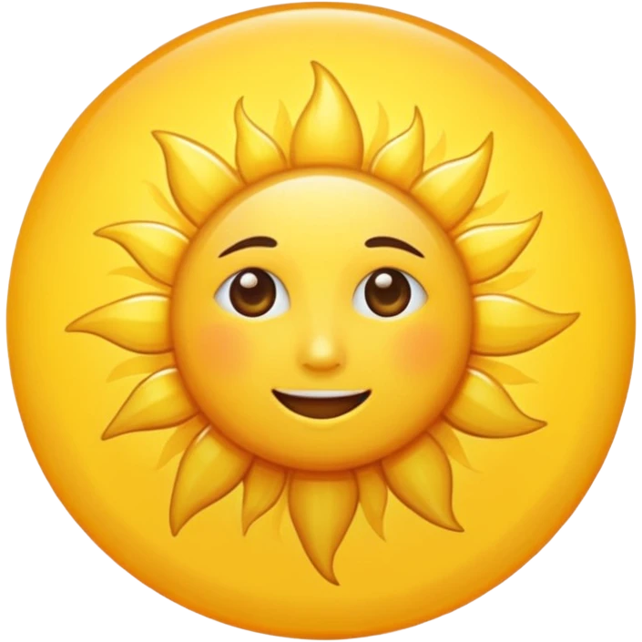 sun emoji