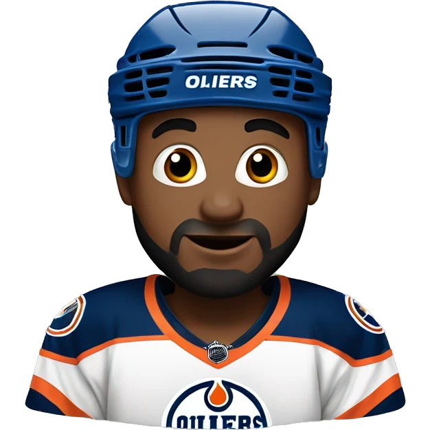Edmonton Oilers with Stanley cup emoji