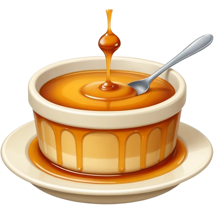 Starbucks Caramel Brûlée sauce  emoji