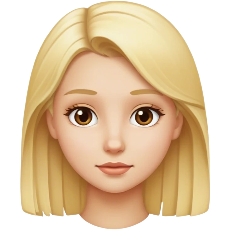 blonde girl emoji
