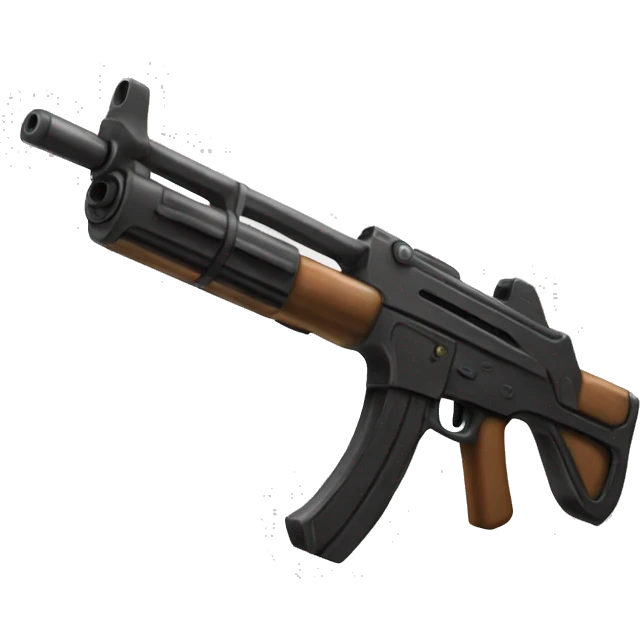 a SMG with no  bullet emoji