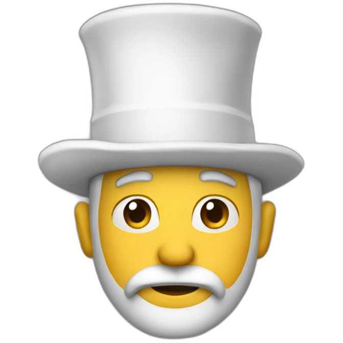 Chapelier fous emoji