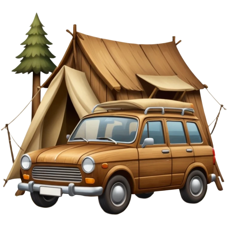 camp car emoji