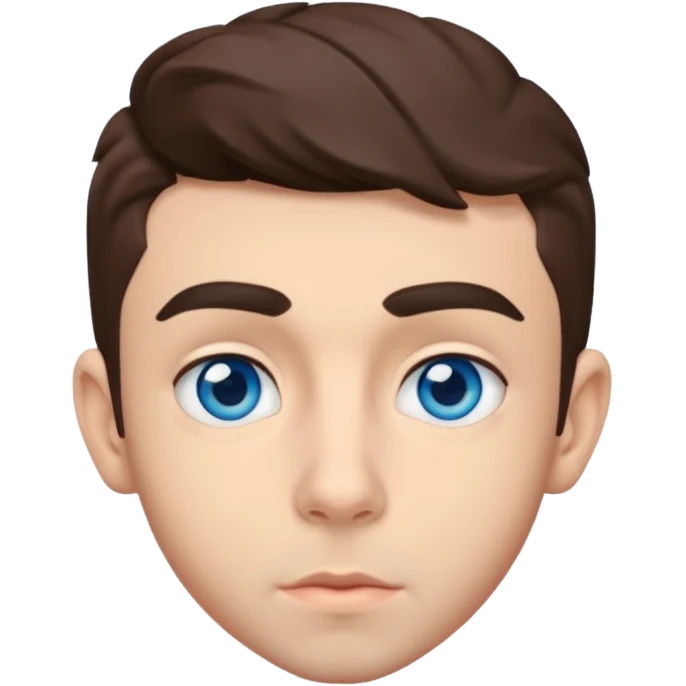 Nathan Sykes with blue eyes emoji