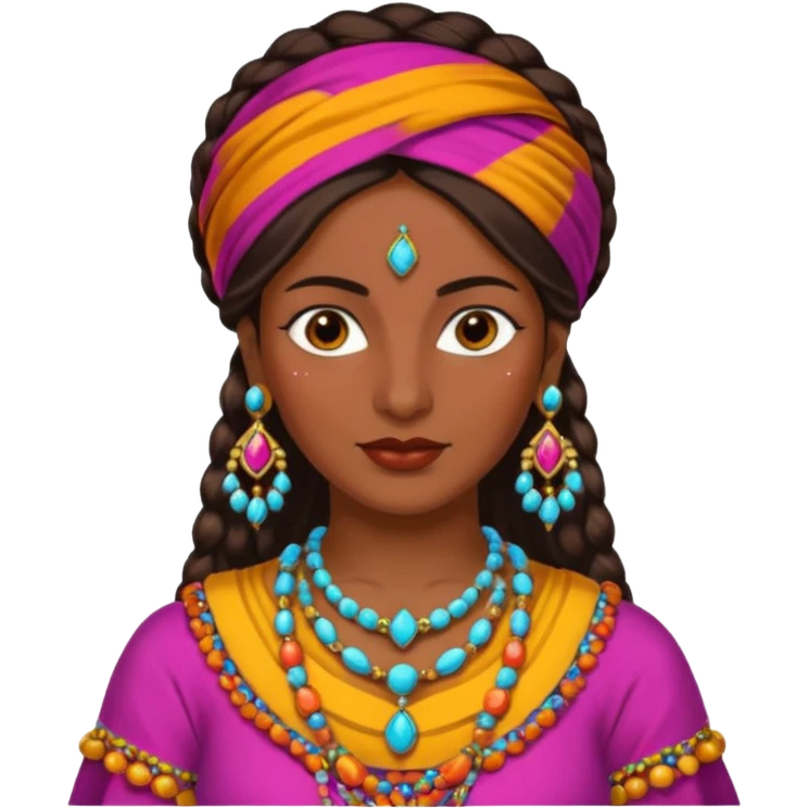 Bandera gitana emoji