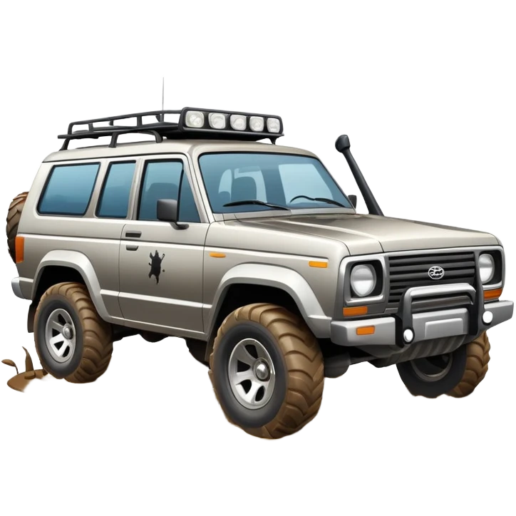 off-road SUV emoji