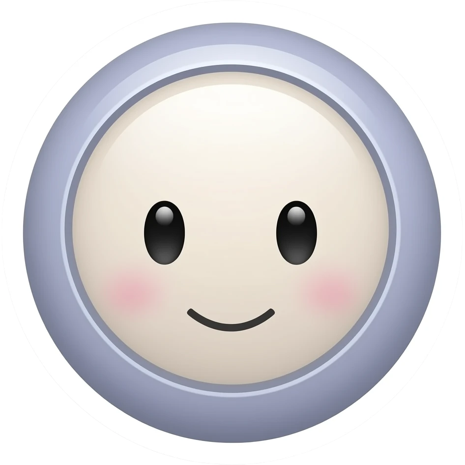 Книга - плоский Стикер дизайн, мультяшная иллюстрация, пастельные цвета, округлые формы, без глаз, без лица, толстый мягкий контур, каваи стиль emoji