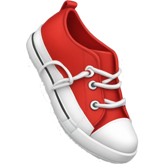 Red loubutton shoes emoji