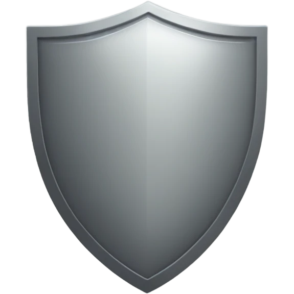 gray color shield icon with a checkmark inside it emoji