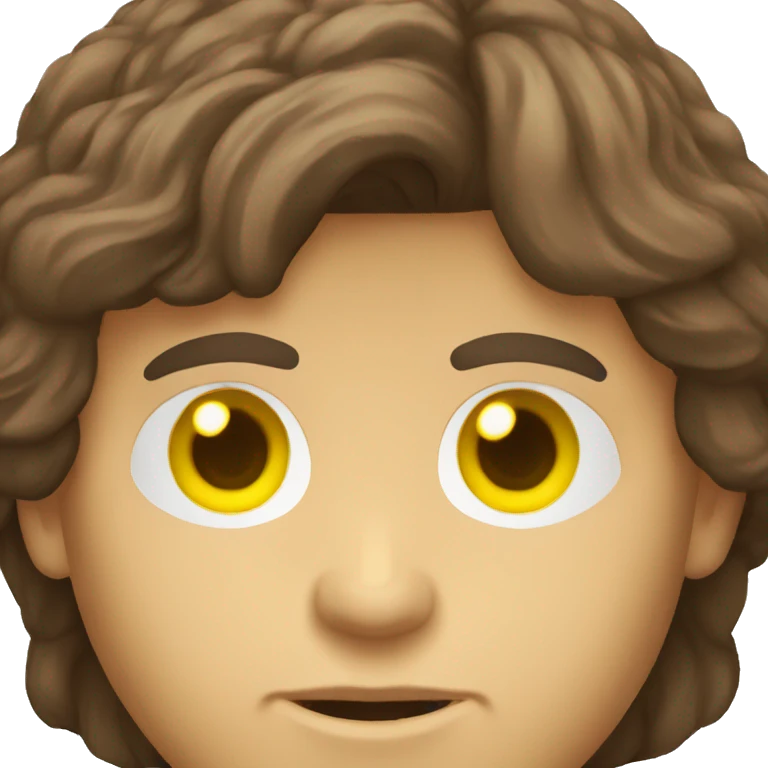 evil anakin skywalker with yellow eyes emoji