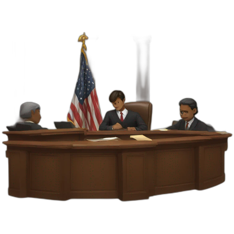 Mock trial emoji
