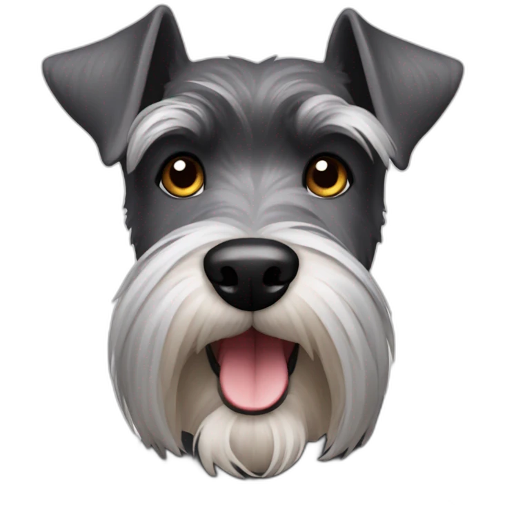 schnauzer emoji