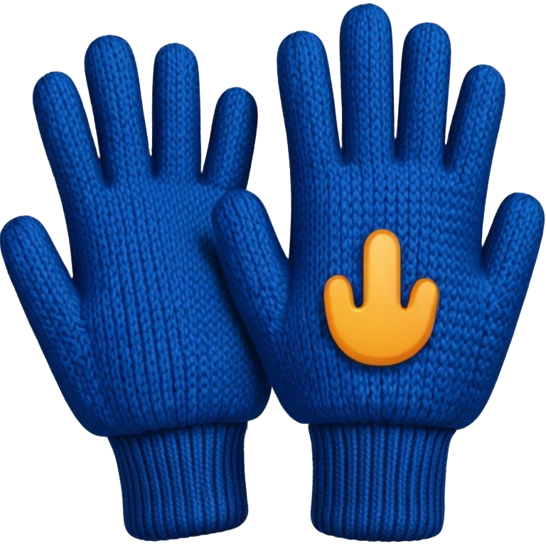 winter gloves emoji