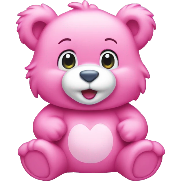 Pink CareBear emoji