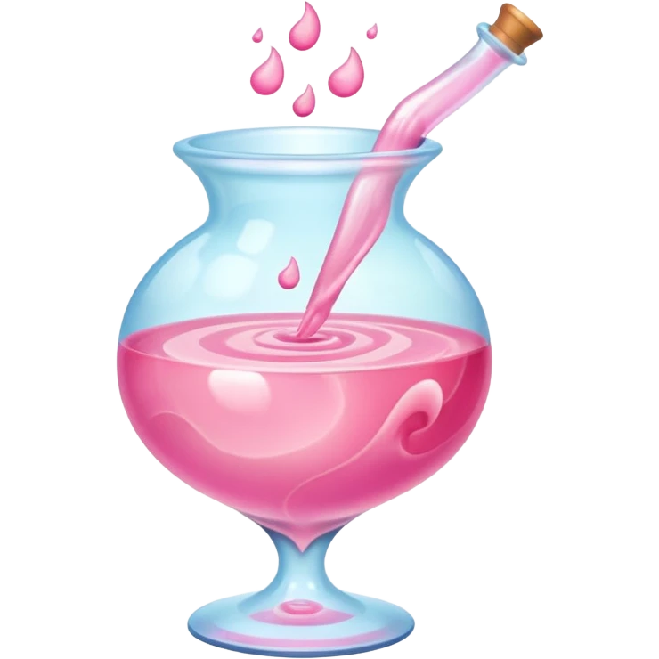Pink Pastel Love Potion emoji