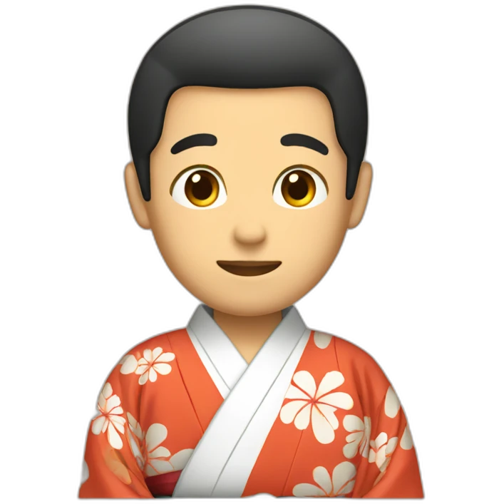 kimono dude emoji