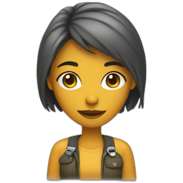 ux girl designer emoji