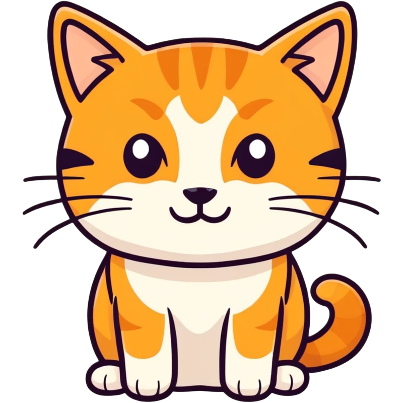 Orange tabby  emoji