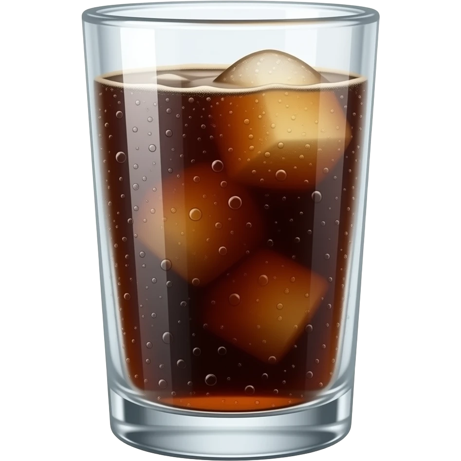 glass of coke without the name emoji