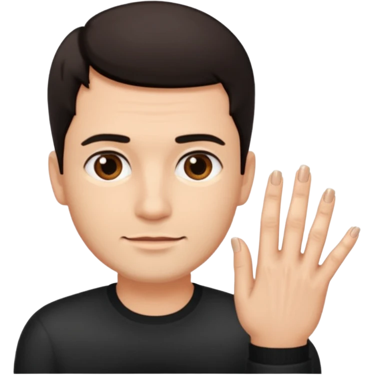 fingernails man emoji