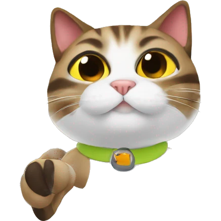 cat on an airplane emoji