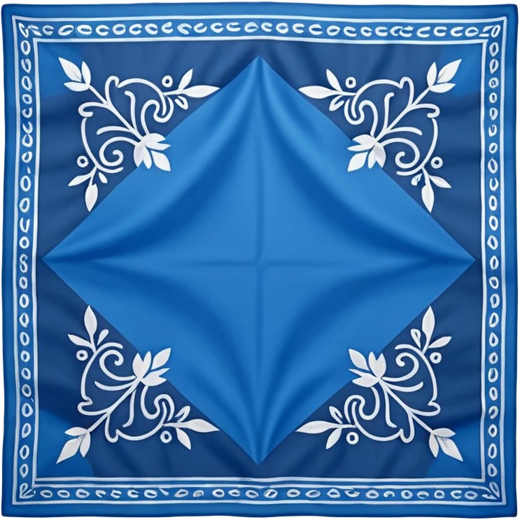 bandana,blue emoji