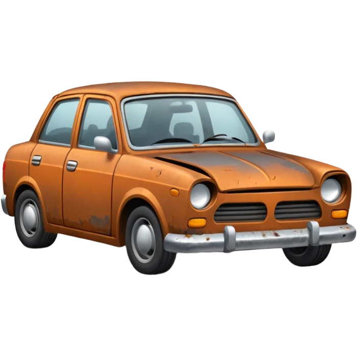carro dañado emoji