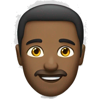 Личико черной кошки  emoji