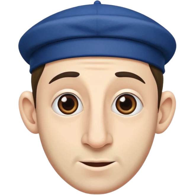 A Jewish person with big nose emoji