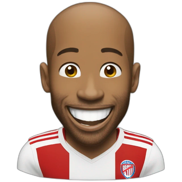 Thierry henry laughing emoji