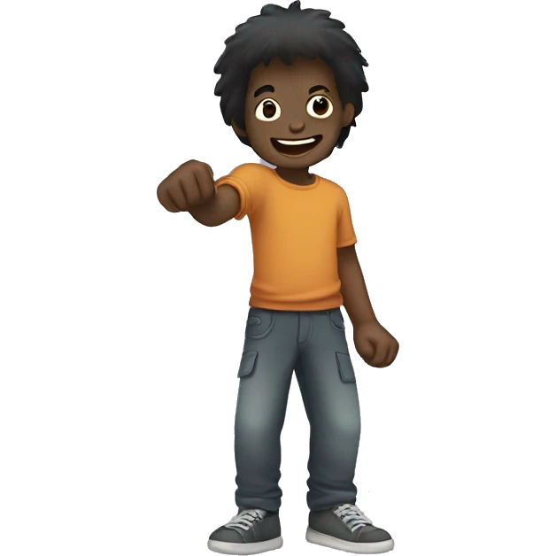 Boy named Mikel playing gorilla tag emoji