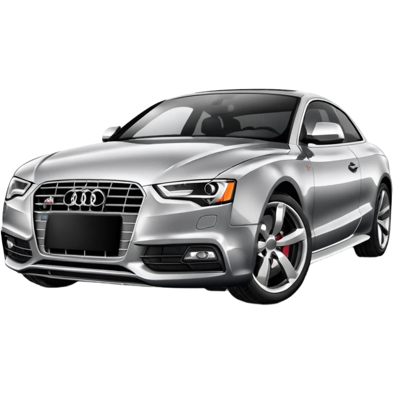 The Audi s5 logo emoji