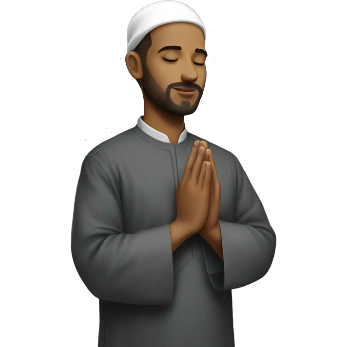 praying muslim emoji