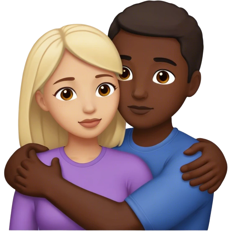 Sympathy hug  emoji