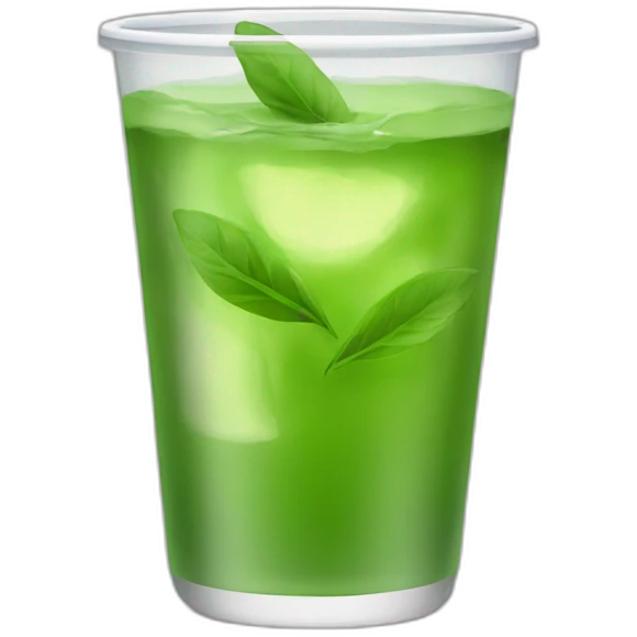 green tea drink emoji